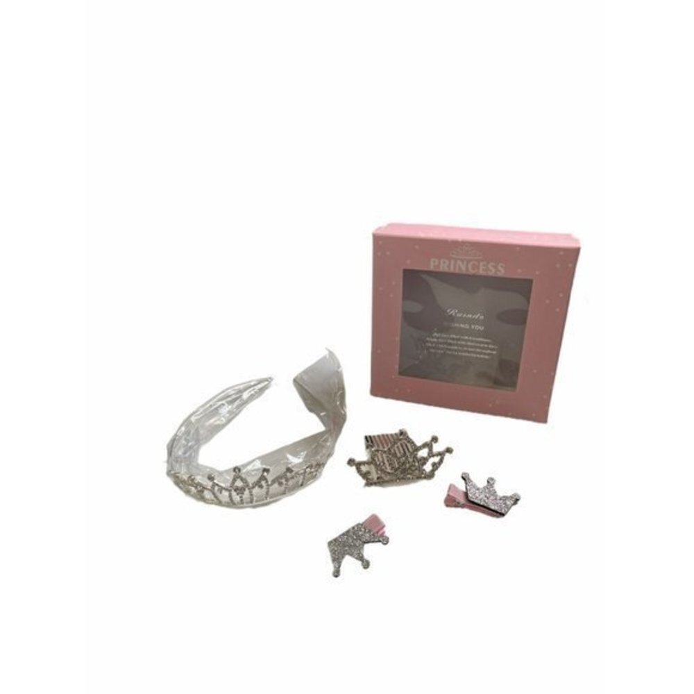 Tiara‎ Crown Gift Set 4 Pieces for Girls
